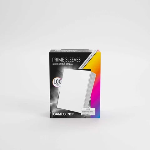Gamegenic Prime Sleeves - White (100)