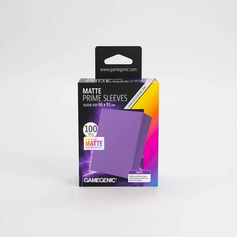 Gamegenic Matte Prime Sleeves - Purple (100)