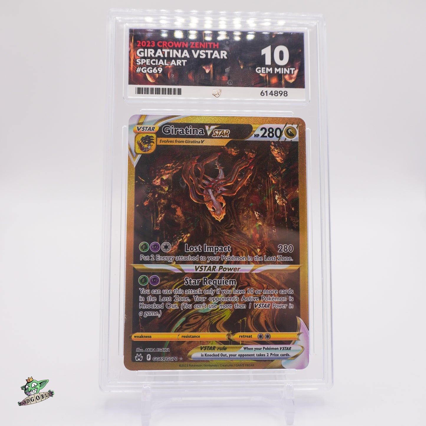 Giratina VSTAR - GG69 Crown Zenith ACE 10 GEM MINT