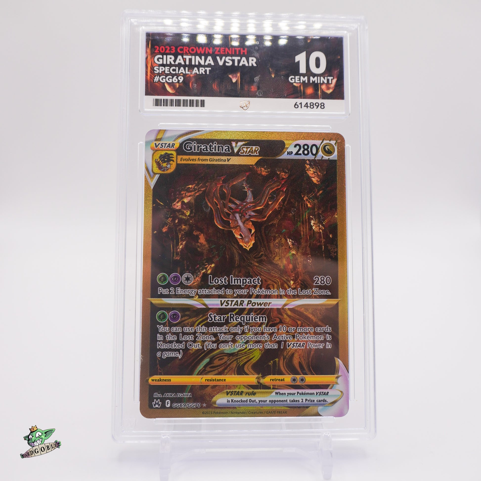 Giratina VSTAR - GG69 Crown Zenith ACE 10 GEM MINT