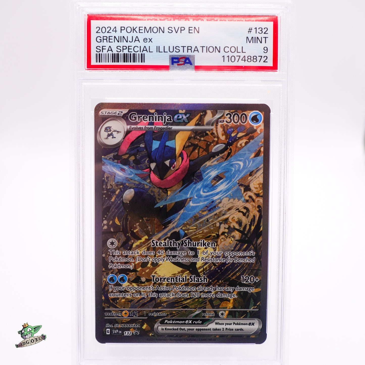 Greninja EX - 132 SVP Promo PSA 9 MINT - 2