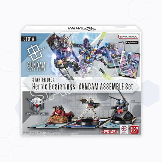 Gundam Card Game: ASSEMBLE Starter Set (ST01A) Heroic Beginnings