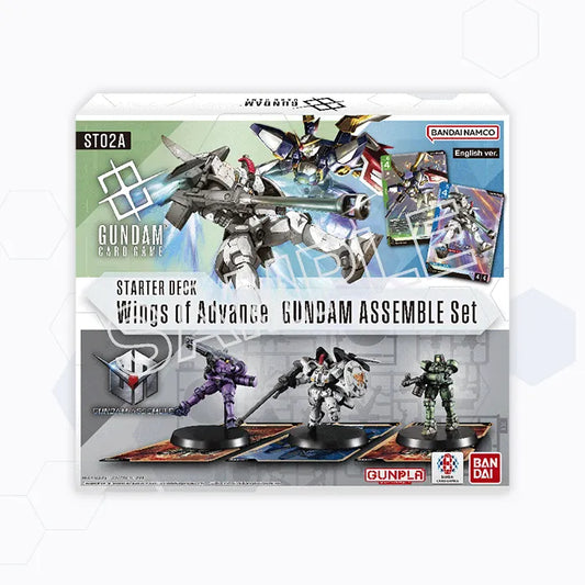 Gundam Card Game: ASSEMBLE Starter Set (ST02A) Wings of Advance