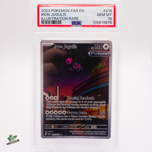 Iron Jugulis - 216 Paradox Rift PSA 10 GEM MT
