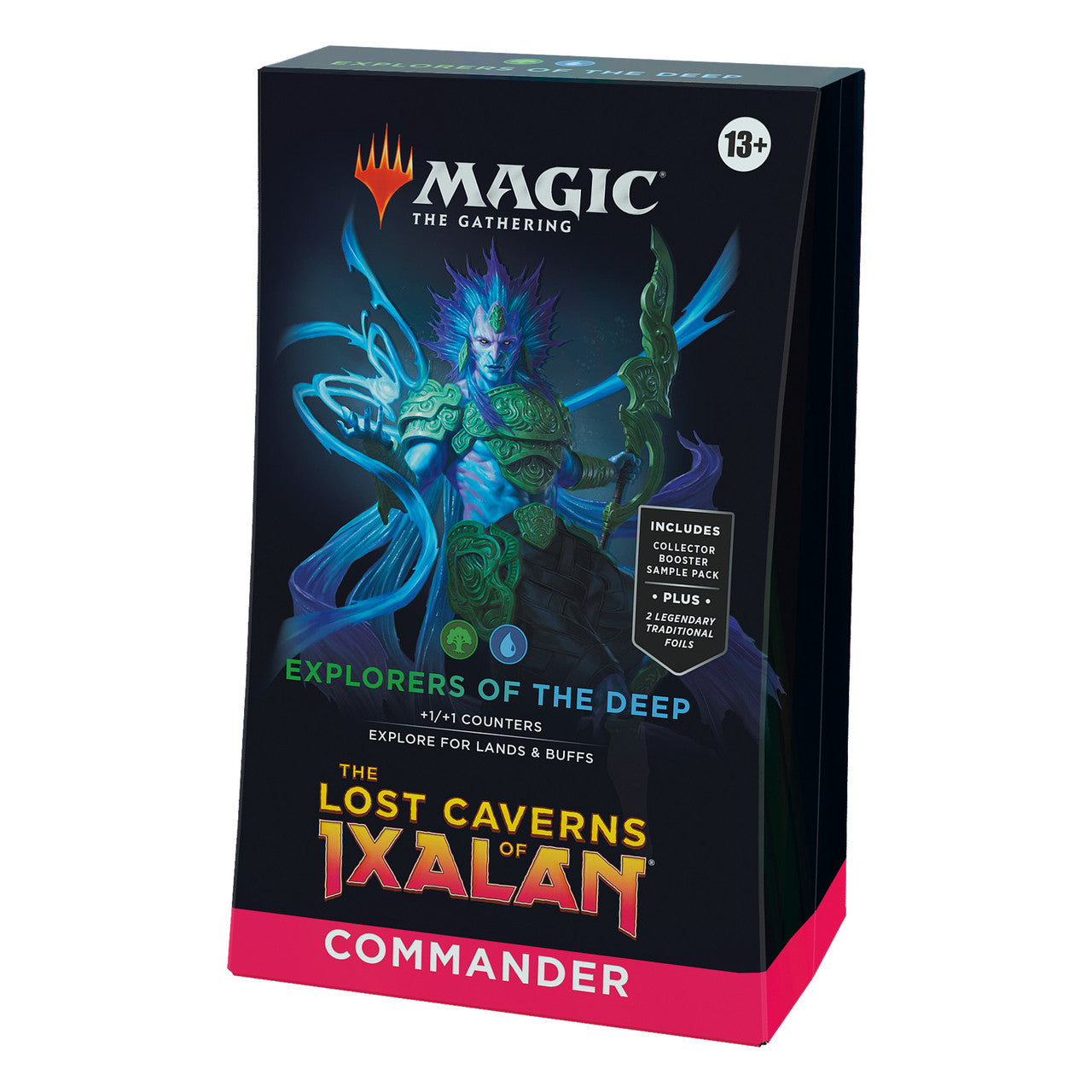 Magic: The Gathering Lost Caverns of Ixalan Commander Deck - Explorers of the Deep