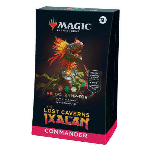Magic the Gathering The Lost Caverns of Ixalan Commander Deck - Veloci-ramp-tor