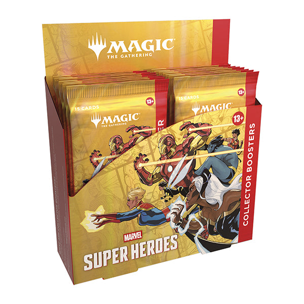 mtg marvel super heroes collector booster box
