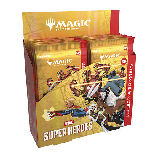 mtg marvel super heroes collector booster box
