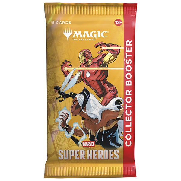 mtg marvel super heroes collector booster pack