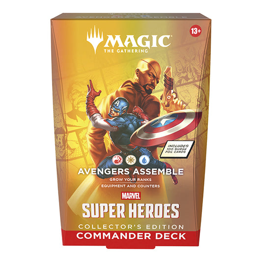 avengers assemble collectors commander precon mtg marvel super heroes