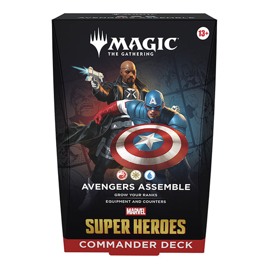 avengers assemble mtg commander precon marvel super heroes