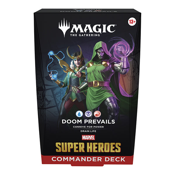 doom prevails commander precon mtg marvel super heroes