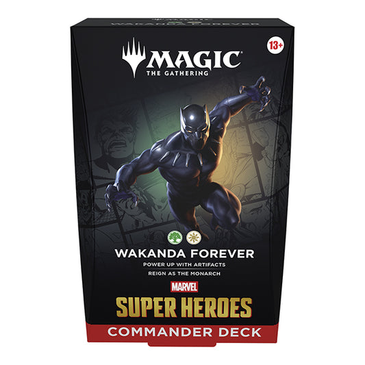 wakanda forever commander precon mtg marvel super heroes