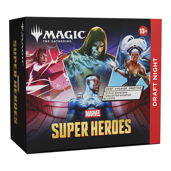 draft night box mtg marvel super heroes