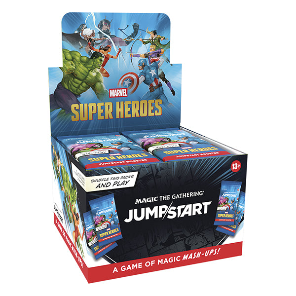 jumpstart bnooster box mtg marvel super heroes
