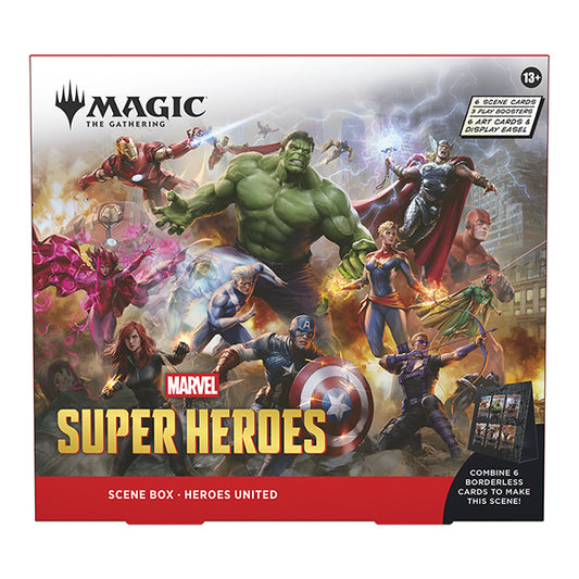 heroes united scene box mtg marvel super heroes