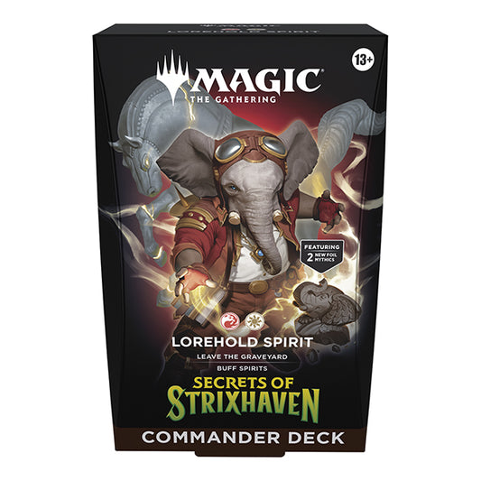 lorehold spirit commander deck secret of strixhaven