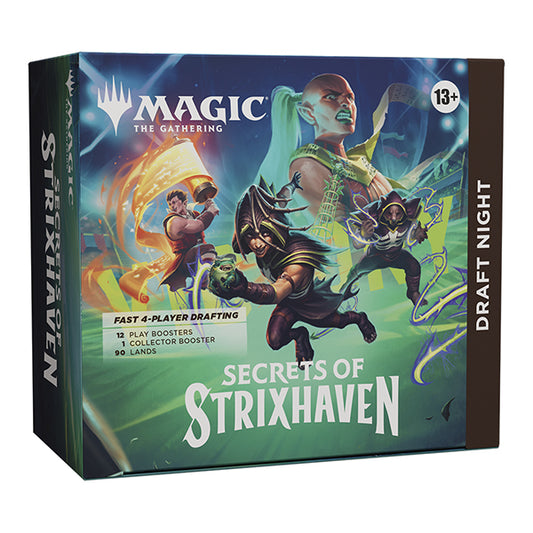draft night box for secrets of strixhaven mtg