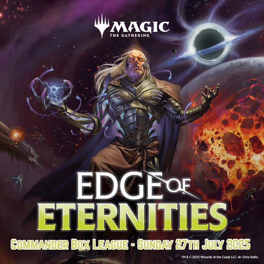 Magic The Gathering Edge of Eternities Commander Box League