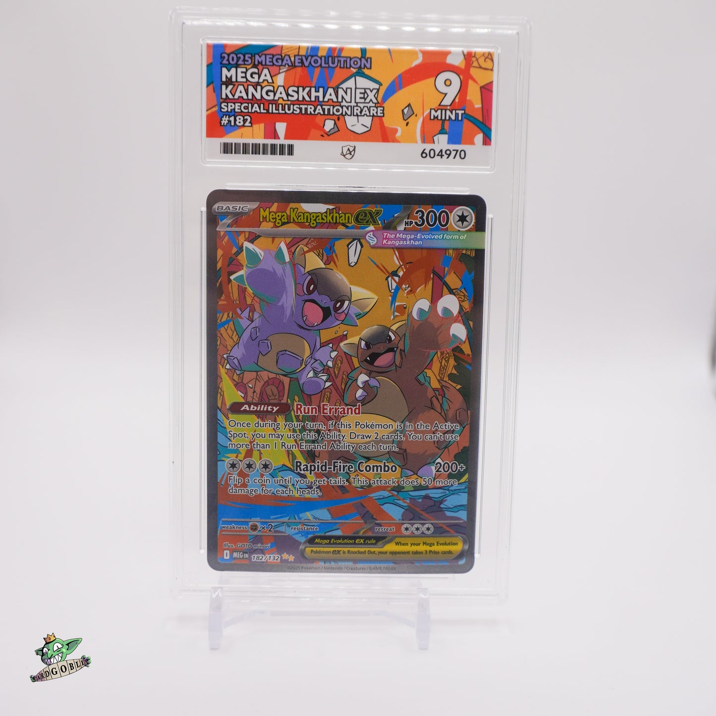 Mega Kangaskhan EX - 182 Mega Evolution ACE 9 MINT