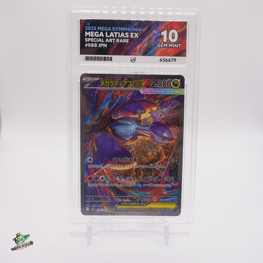 Mega Latias EX - 088 JPN Mega Symphonia ACE 10 GEM MINT