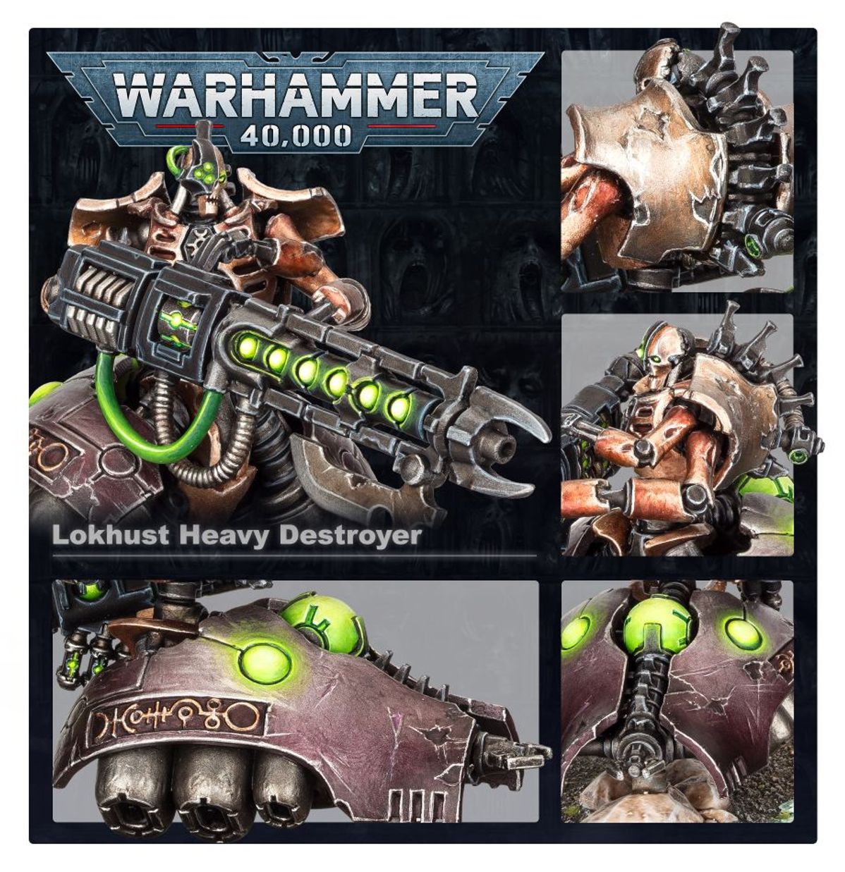 Necrons: Lokhusts Heavy Destroyer Details