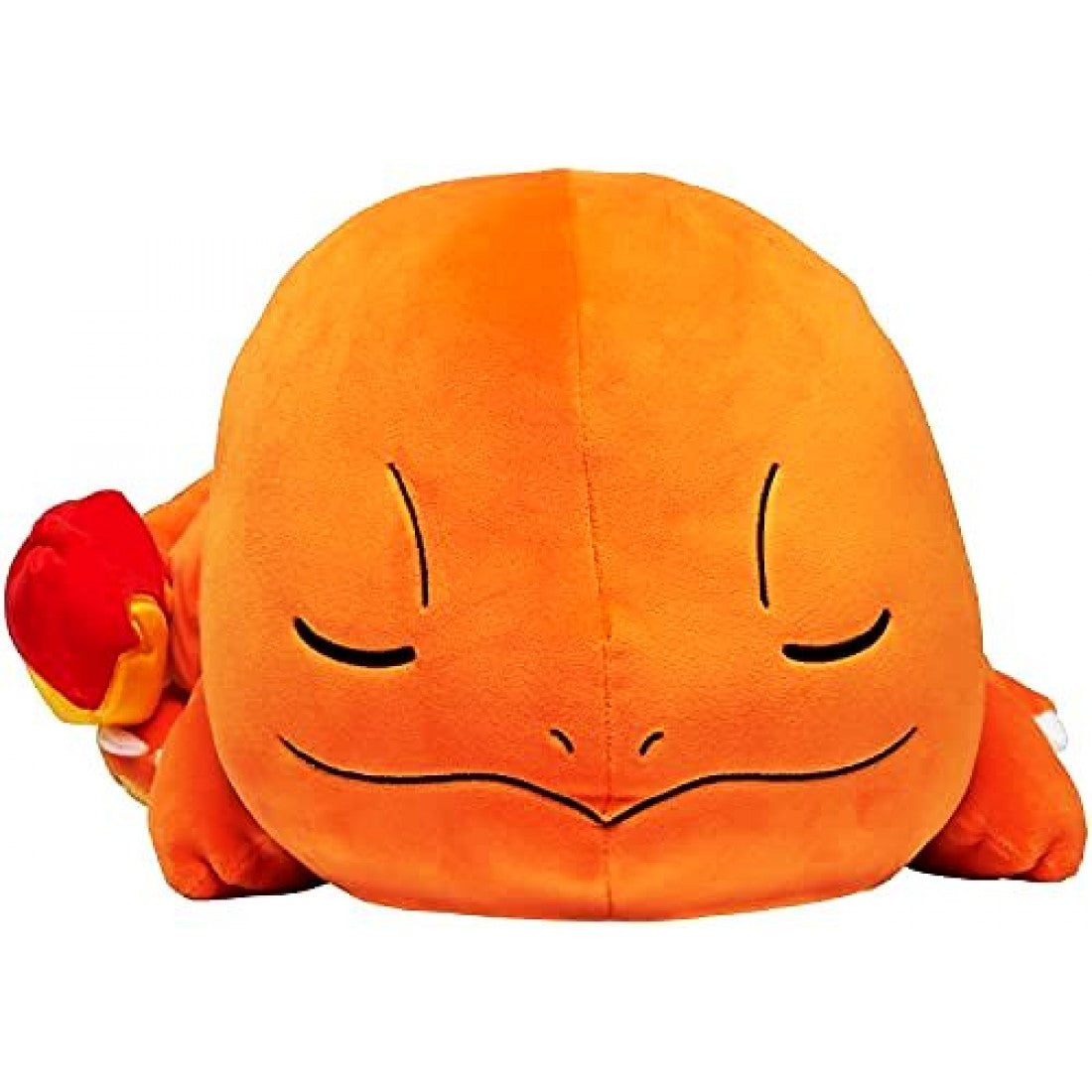 Plushie of a sleeping Charmander pokemon