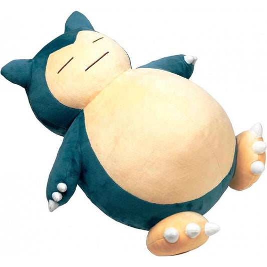 Plushie of sleeping Snorlax from Pokemon