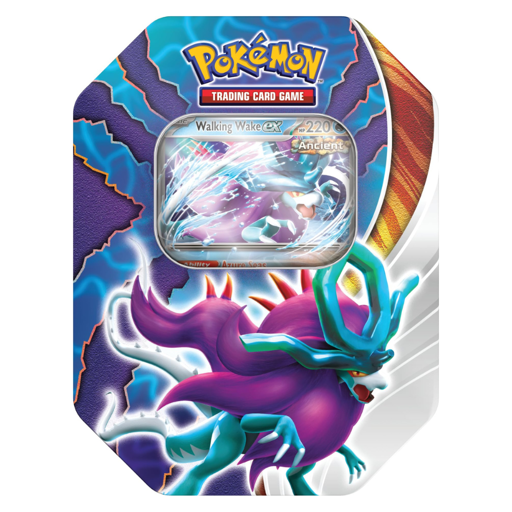 Pokemon Paradox Clash Tins (Walking Wake EX)