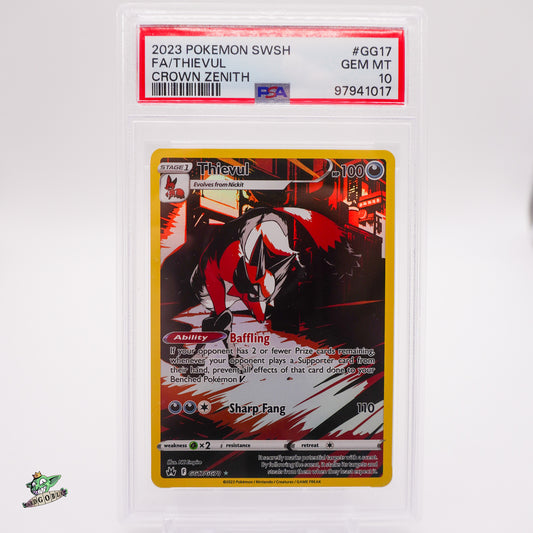Thievul - GG17 Crown Zenith PSA 10 GEM MT