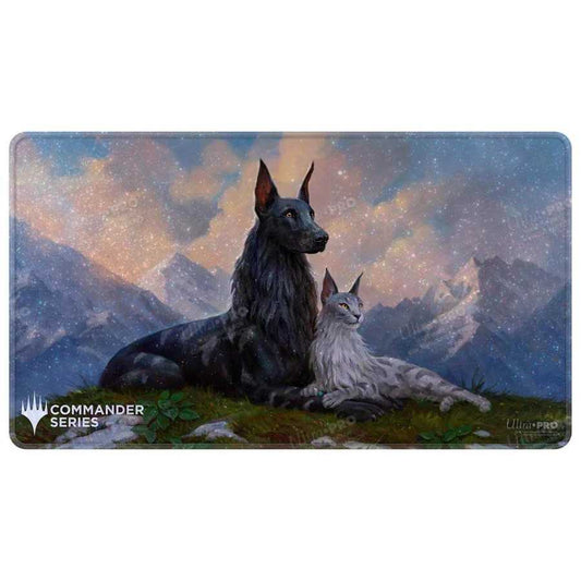 Magic: The Gathering - Commander Series- Release 8- Holofoil Playmat Rin and Seri