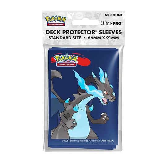 Mega Charizard X art sleeves