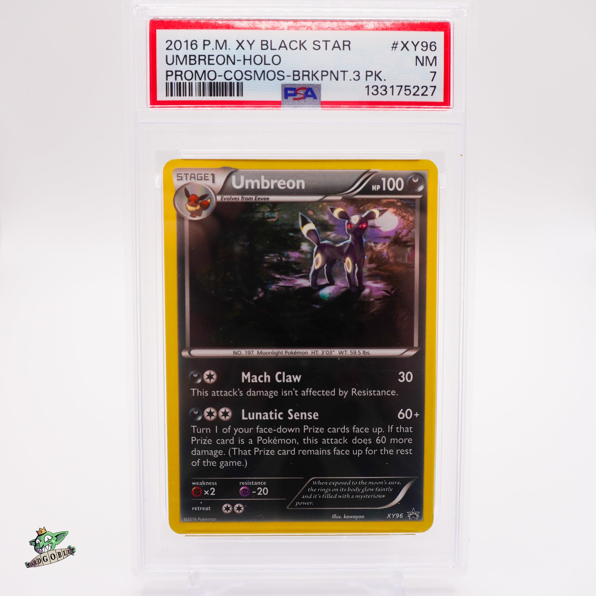 Umbreon - Cosmos Holo - XY96 XY Promos PSA 7 NM
