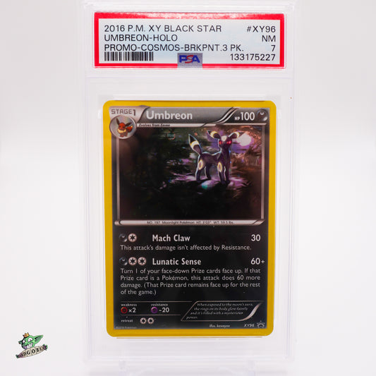 Umbreon - Cosmos Holo - XY96 XY Promos PSA 7 NM