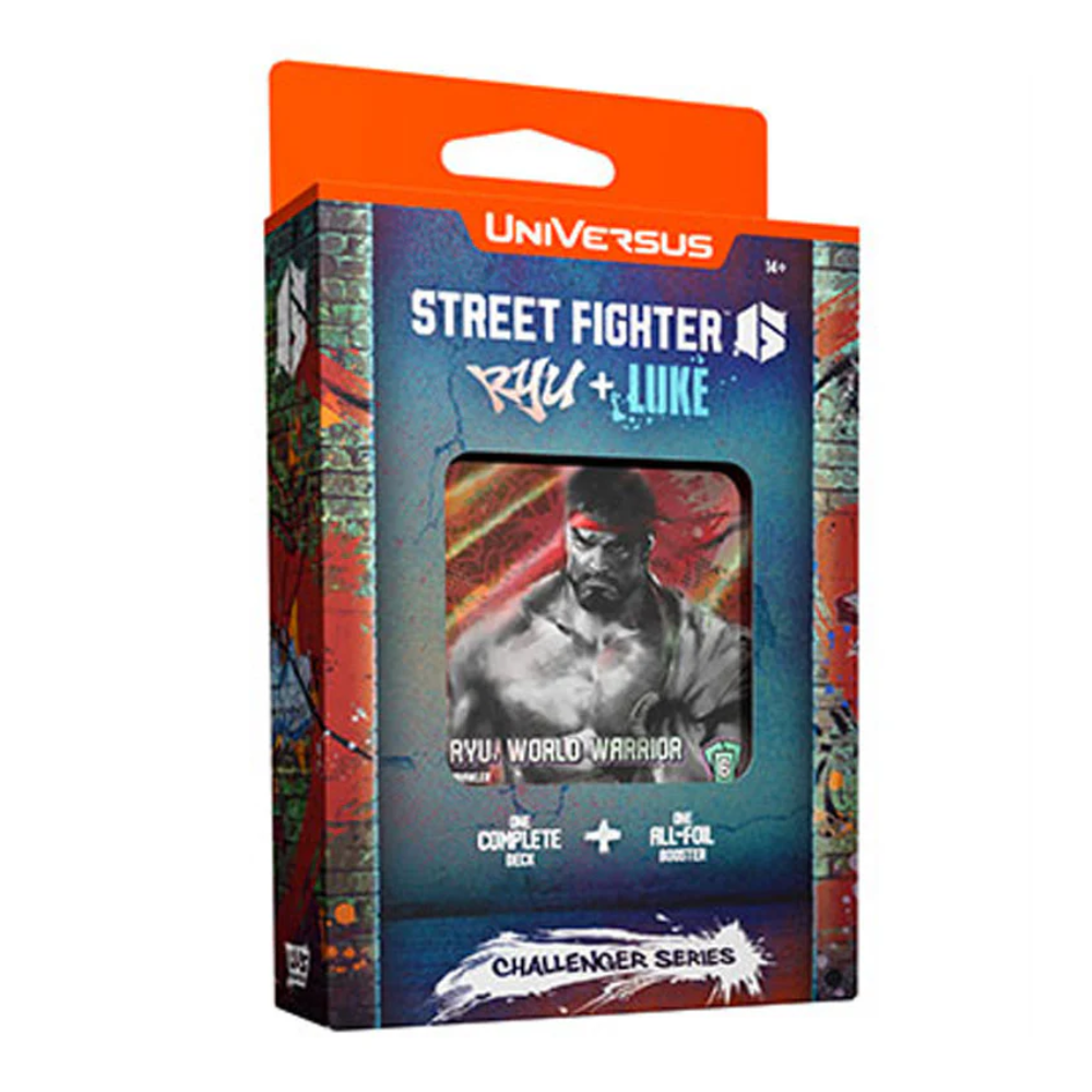 Universus CCG - Street Fighter 6 Challenger Series Deck (Ryu + Luke)