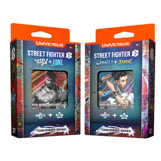 Universus CCG - Street Fighter 6 Challenger Series Deck (Set of 2)