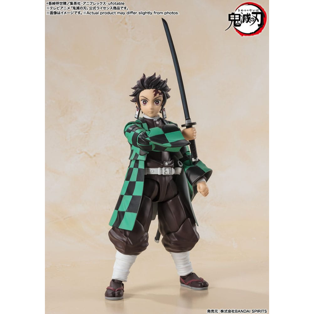 Demon Slayer: Kimetsu no Yaiba S.H. Figuarts Action Figure Tanjiro Kamado 14 cm