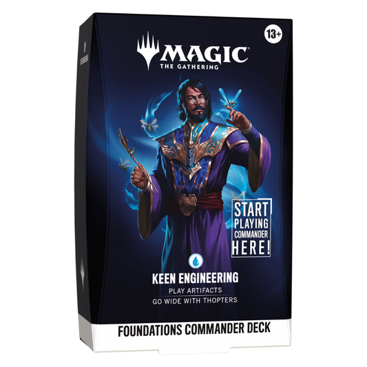 Magic: The Gathering - Foundations Starter Commander Deck - Keen Engineering