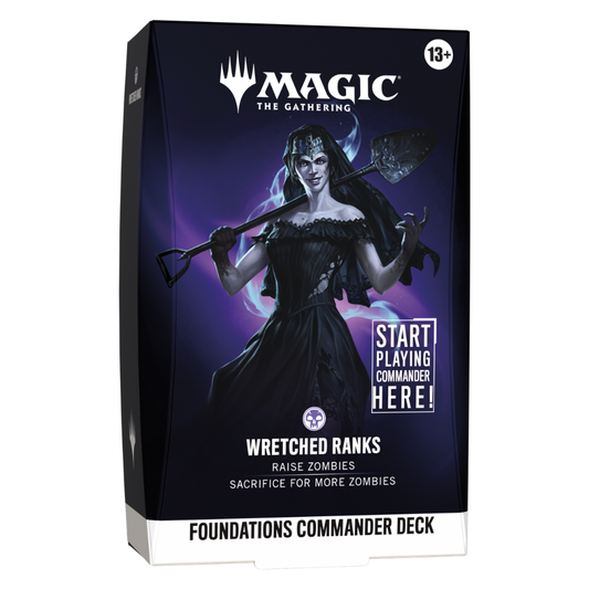 Magic: The Gathering - Foundations Starter Commander Deck - Wretched Ranks
