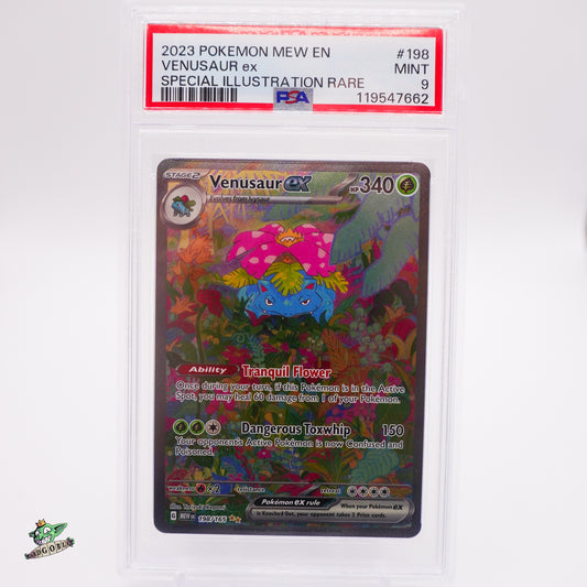 Venusaur EX - 198 151 PSA 9 MINT