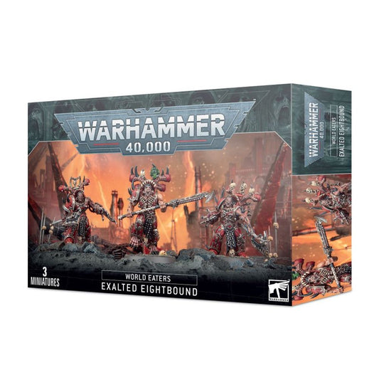Warhammer 40,000 game box with miniatures on a white background
