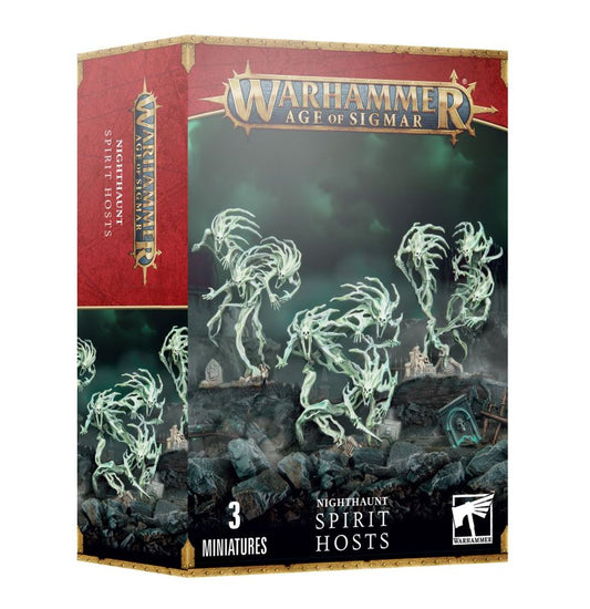 Warhammer Age of Sigmar box depicting Nighthaunt Spirit Hosts