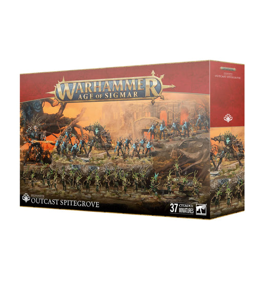 Warhammer Age of Sigmar box with minifigures