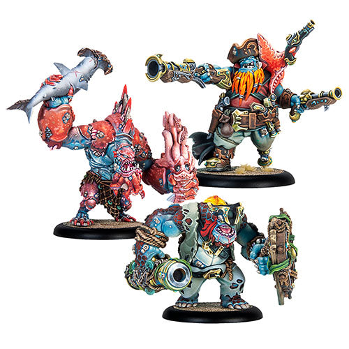 Warmachine - Southern Kriels Brineblood Marauders Battlegroup Box