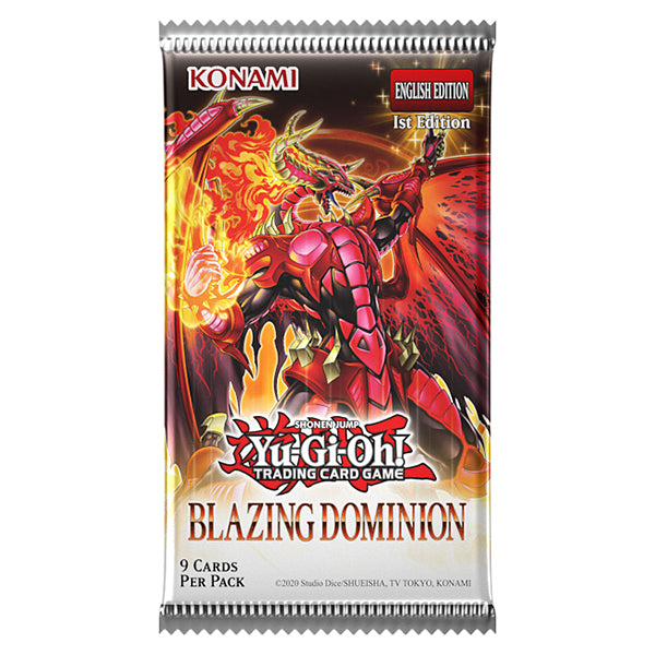 Booster pack for Blazing Dominion 