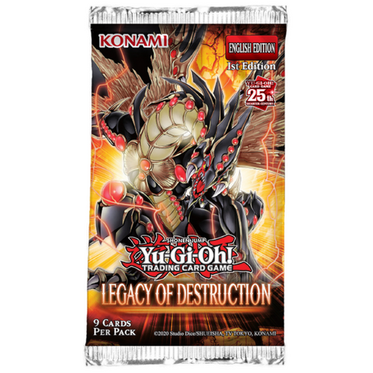Yu-Gi-Oh! Legacy Of Destruction Booster Pack