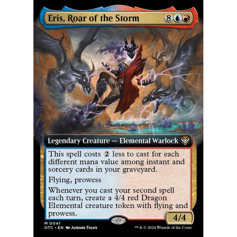 Eris, Roar of the Storm, 41, mythic, Magic: The Gathering, Outlaws of Thunder Junction