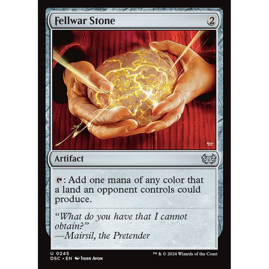 Fellwar Stone, 245, uncommon, Magic: The Gathering, Duskmourn: House of Horror