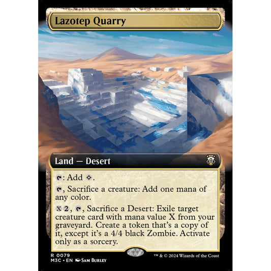 Lazotep Quarry, 79, rare, Magic: The Gathering, Modern Horizons 3