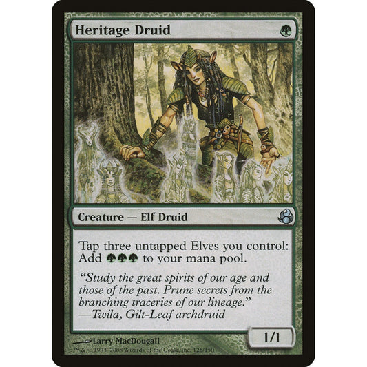 Heritage Druid uncommon 126 Magic the Gathering Morningtide